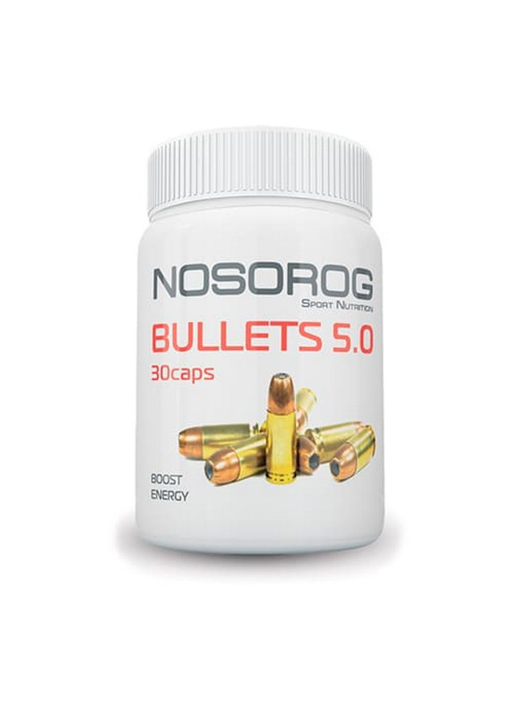Предтренировочный комплекс Bullets 5.0, 30 капсул Nosorog Nutrition (293338617)