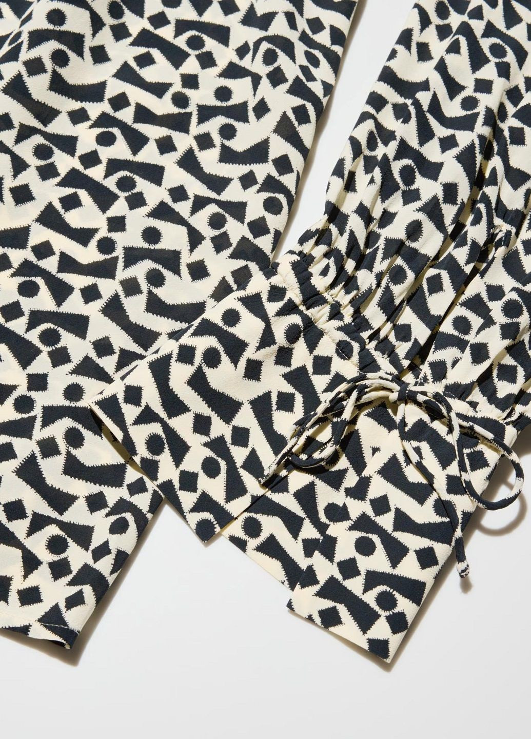 Комбинированная блуза Uniqlo