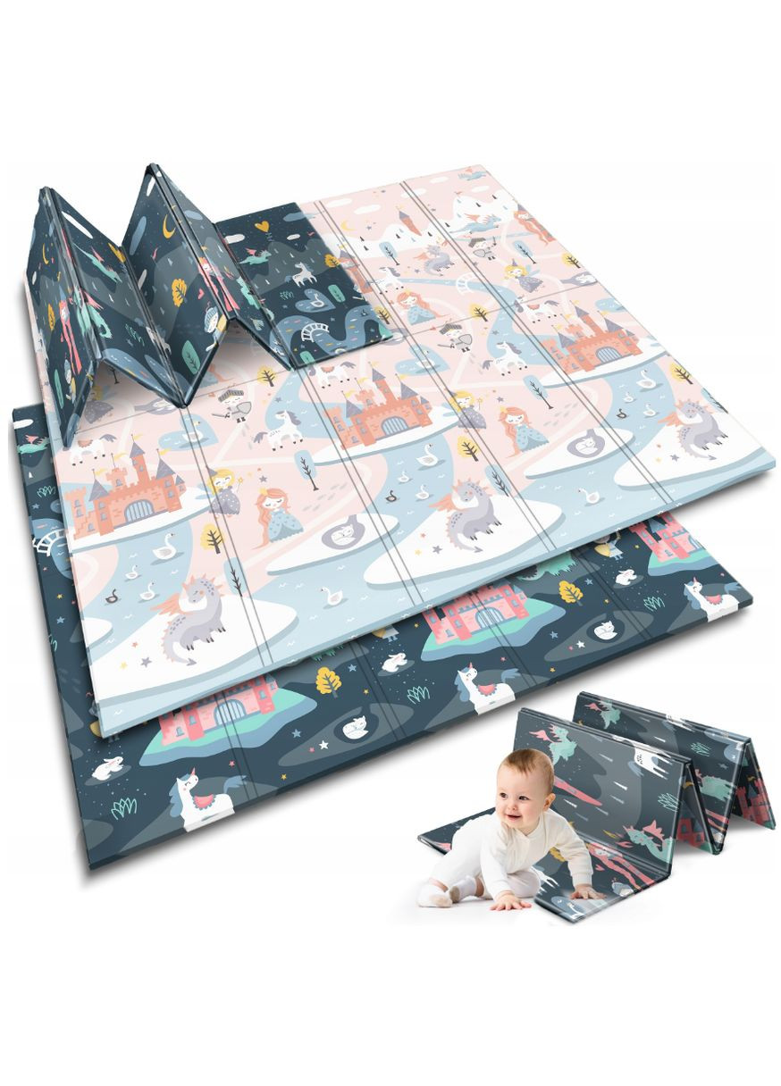 Развивающий мат NK-340 200 x 180 x 1 см (734002) Nukido (346531664)