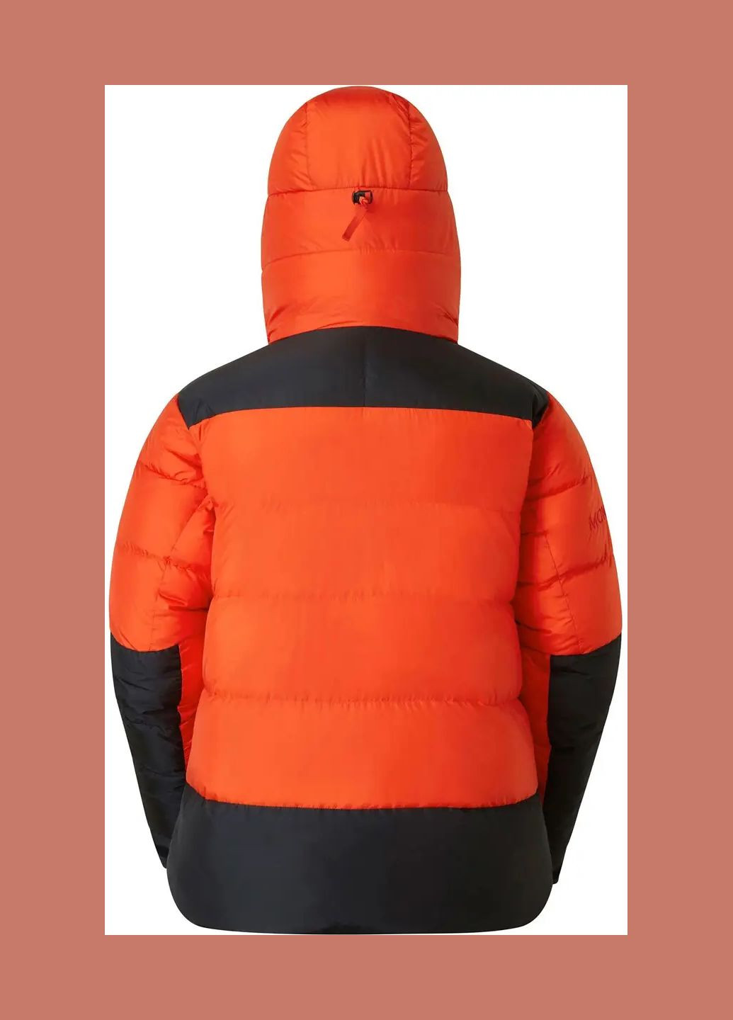 Оранжевая демисезонная куртка apex 8000 down jacket firefly orange Montane