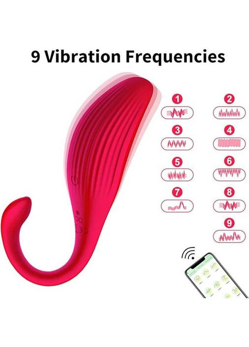 Яркое cмарт виброяйцо Love Spouse – Смарт вибраторы No Brand (370611884)