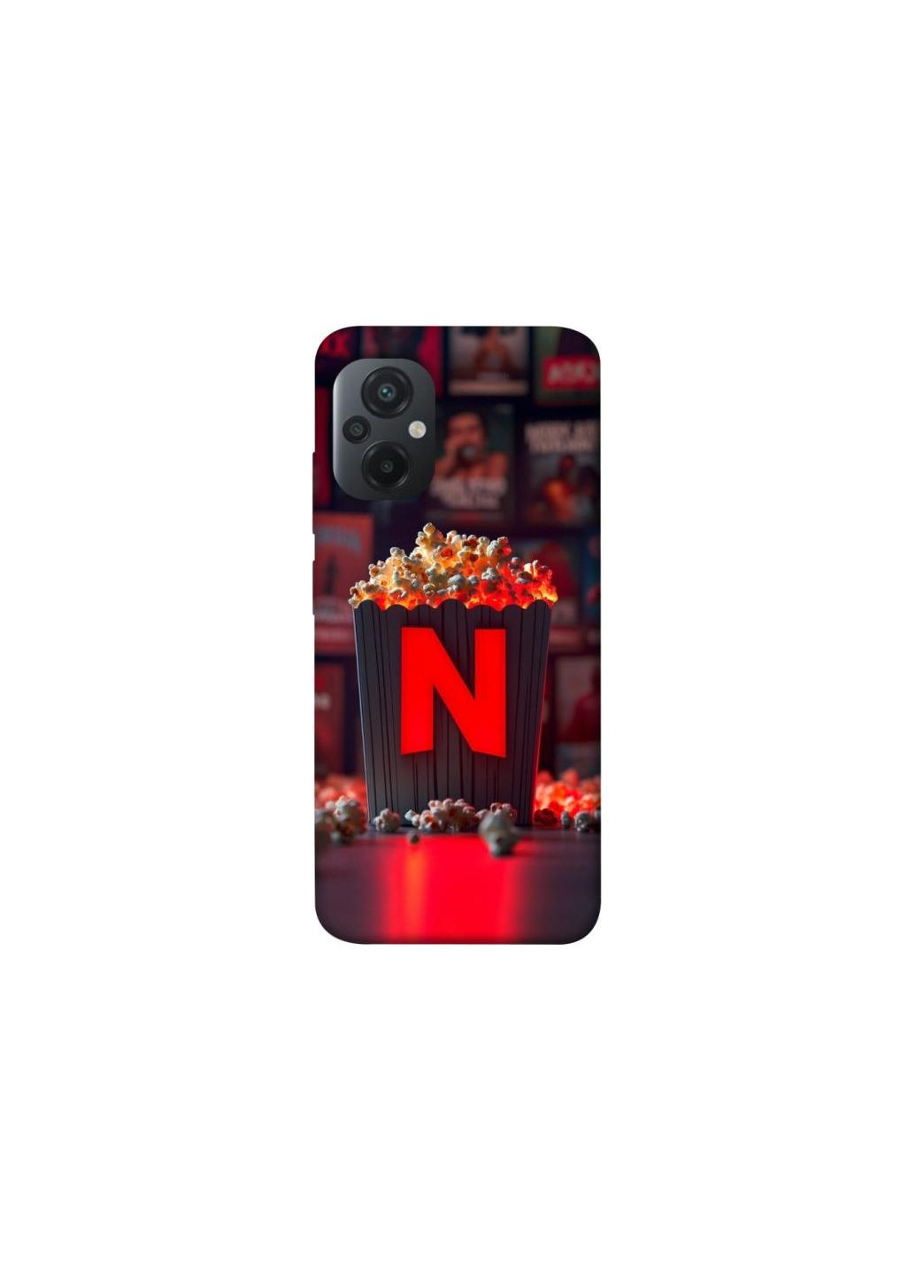 Чохол на Xiaomi Poco M5 Netflix and popcorn Frontalka (354223614)