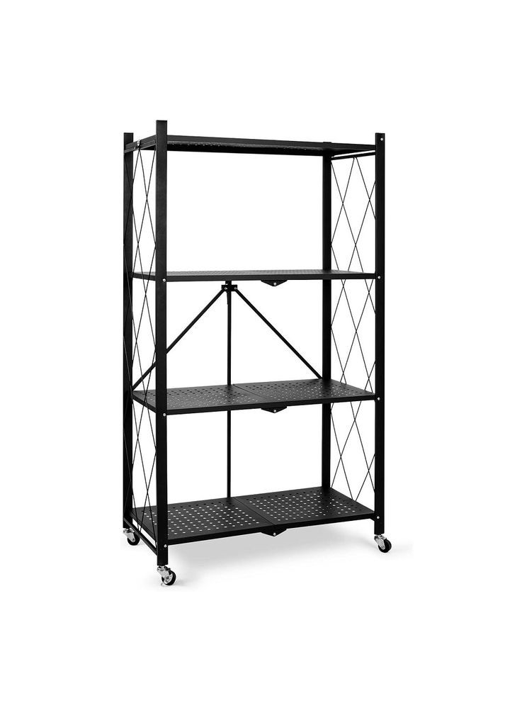 Етажерка на колесах "Loft" 4яр 72*34*120см Home (333799435)