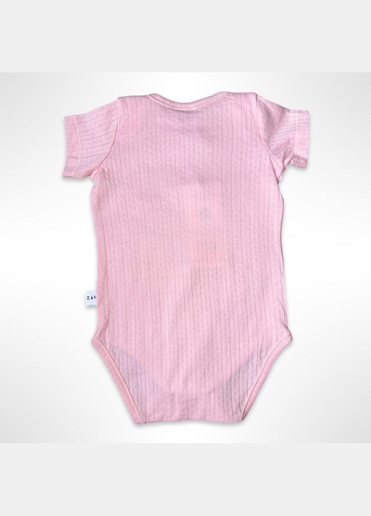 Детское боди organic cotton wear 56-92 см Розовый (0649) ZEYNO&MEMO (344467891)