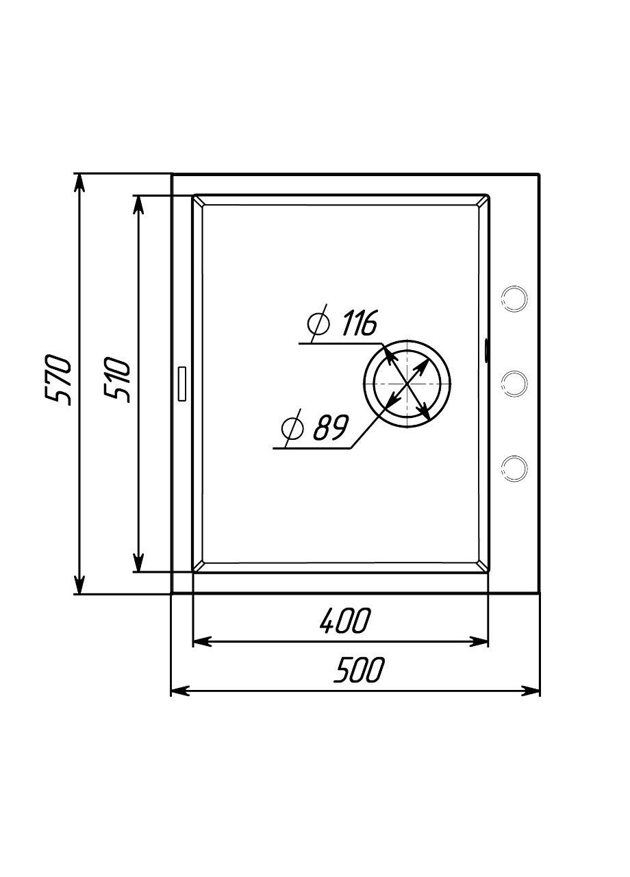 Кухонна гранітна мийка 5750 DAVINA карамель Valeso (370269027)