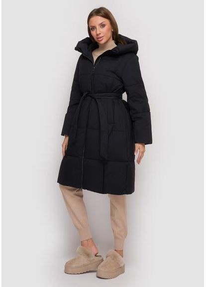 Чорна куртка 87-323-105-sa чорний sam Samange