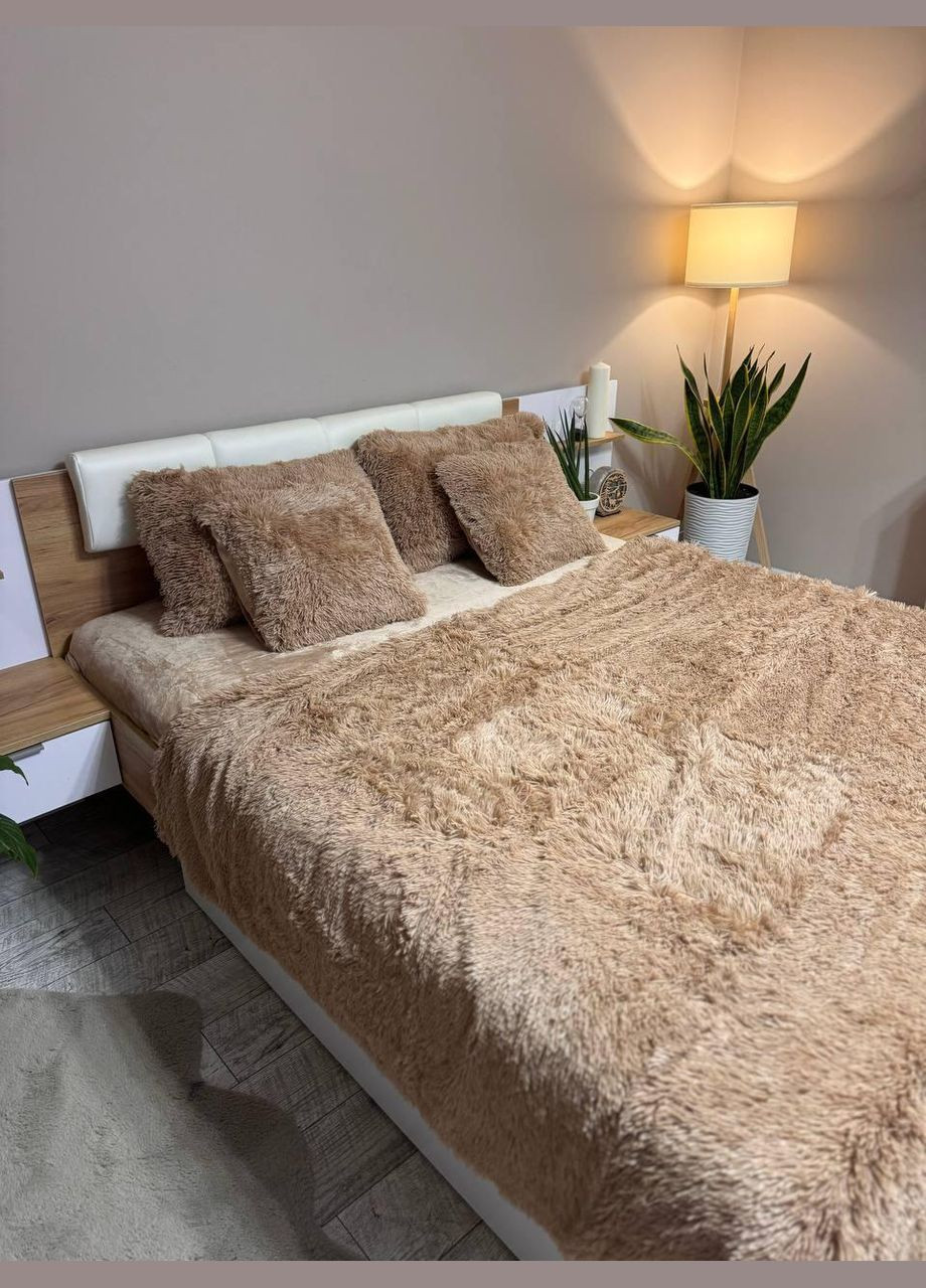 Постельное белье велюровое травка 4 наволочки Евро No Brand (308754487)