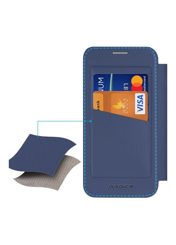 Чохол-книжка Skin X Pro with MagSafe для Samsung Galaxy S25+ 5G (S936) Black Dux Ducis (335808012)