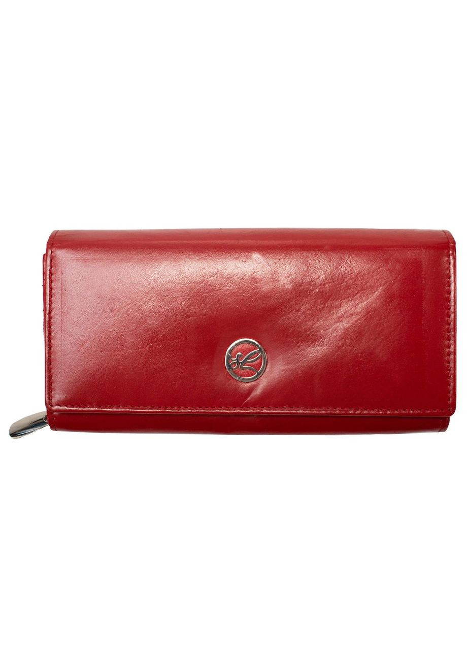 Гаманець жіночий шкіряний RFID Red (P8273-2) Semi Line (363045042)
