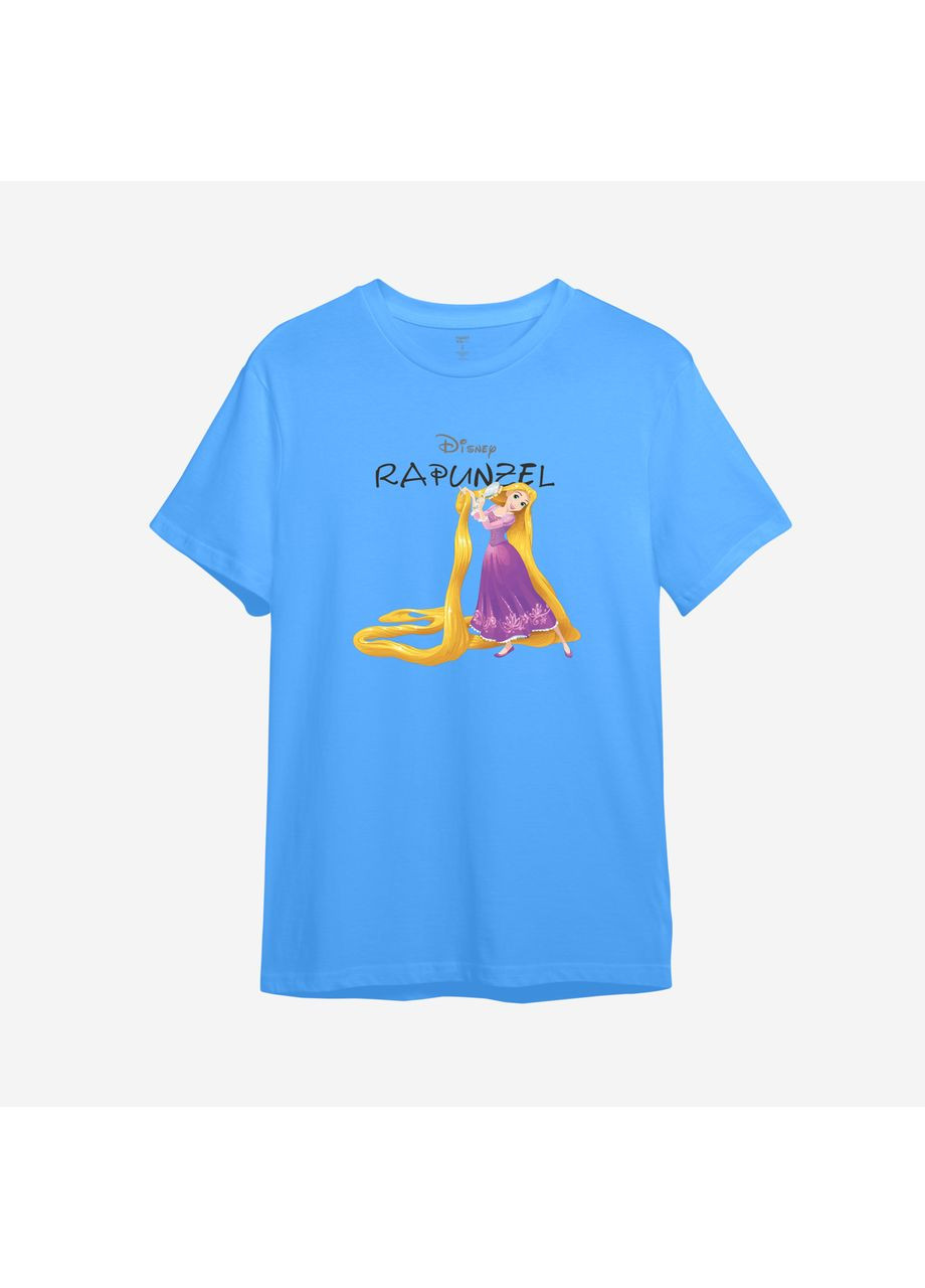 Голубая демисезонная детская футболка с принтом "rapunzel / рапунцель: запутанная история" (10487698524) ТiШОТКА