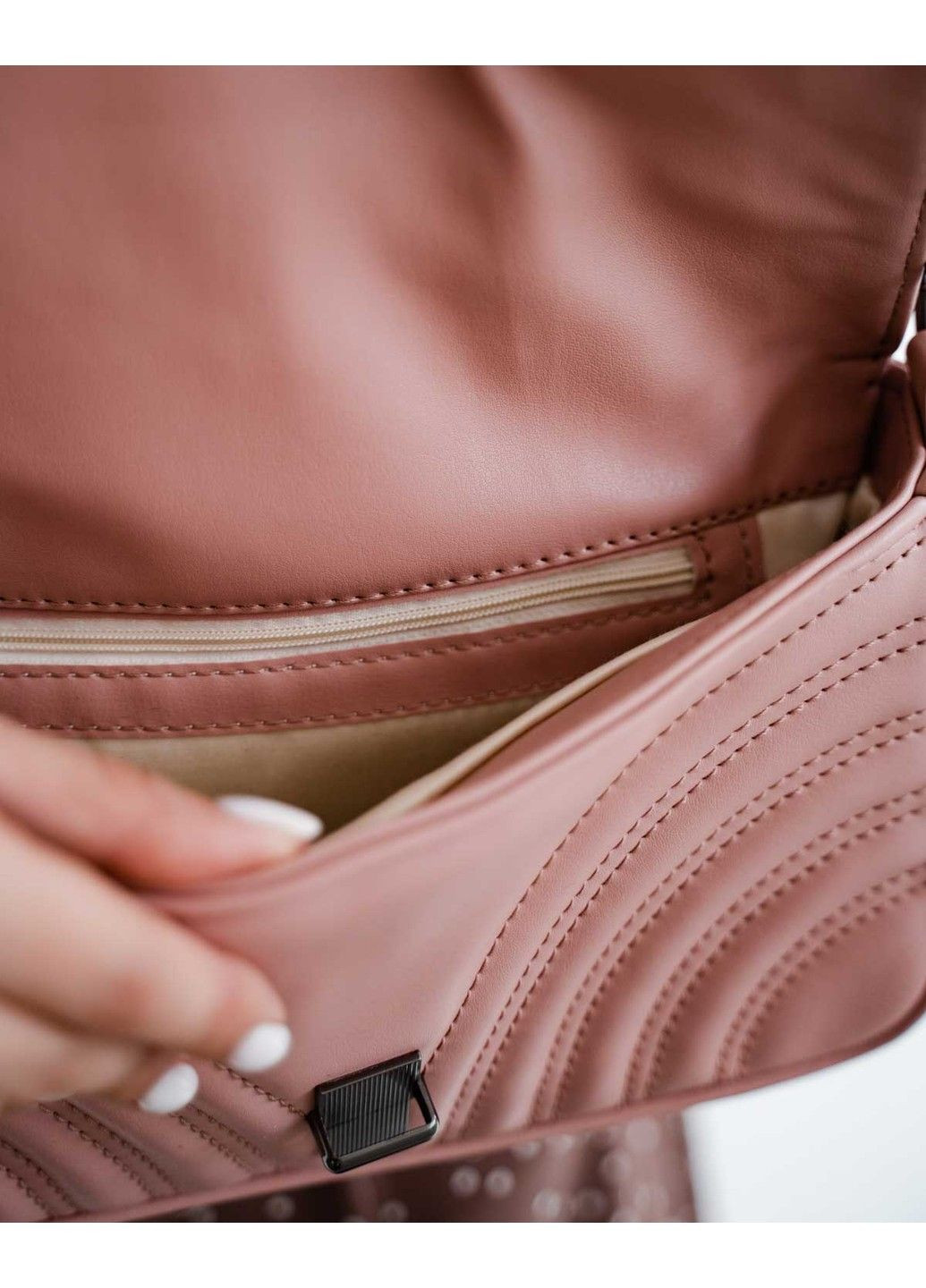 Женская сумка «Джуди» пудровая WeLassie (315688473)