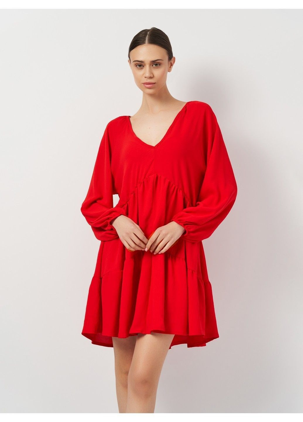 Червона кежуал сукня Missguided однотонна