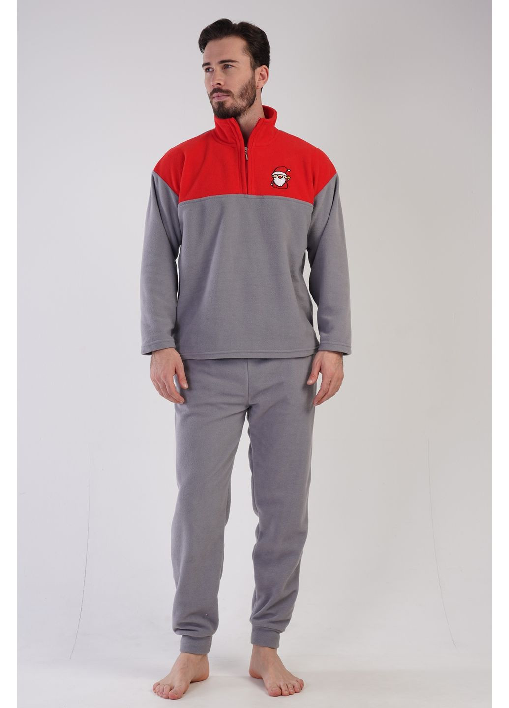 Пижама флисовая мужская (кофта, штаны) Vienetta (366062899)