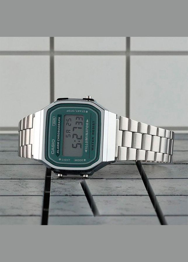 Наручний оригінальний годинник A168WA-3A - унісекс Casio (324250302)