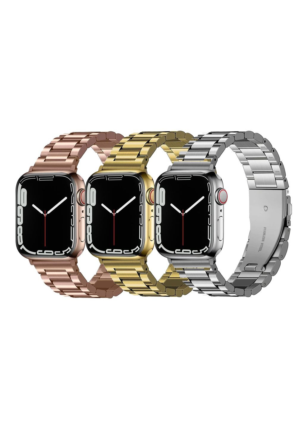 Ремінець для Apple Watch 38/40/41 mm Silver No Brand Apple Watch Series (1-8) 38/40/41mm (340284665)