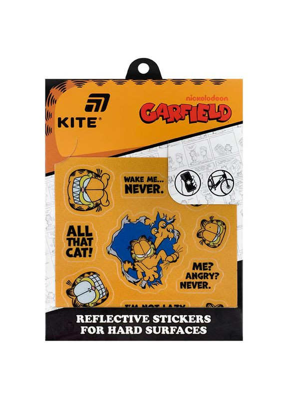 Набір стікерів світловідбиваючих GF25-115 shop (4063276314604) Kite (368831026)