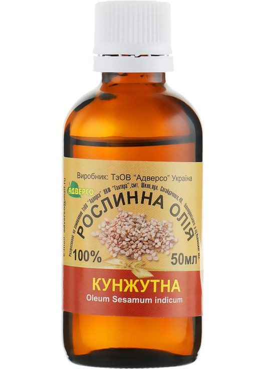 Натуральное масло "Кунжутное" 120ml (301911-85917) Адверсо (368624243)