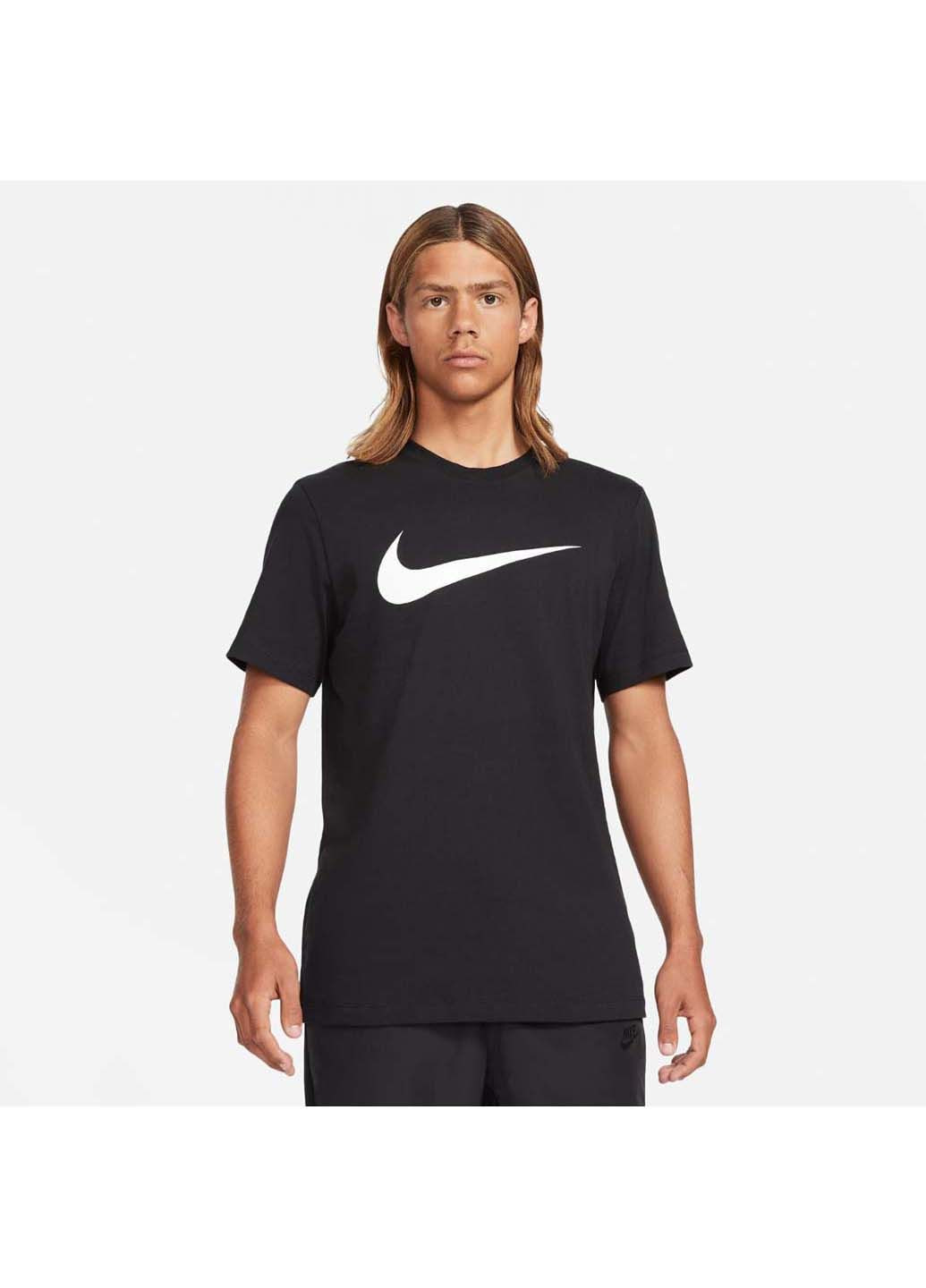 Черная футболка мужская Nike