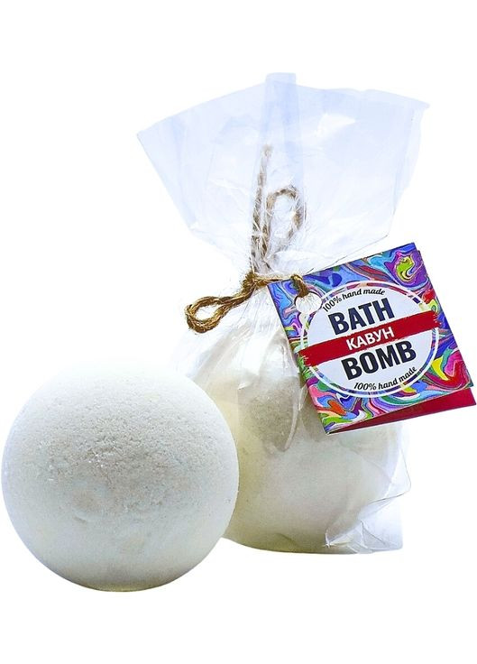 Бурлящий шарик для ванны "Арбуз" - Флори Спрей 110g (1230641-140242) Флорі Спрей (369124753)