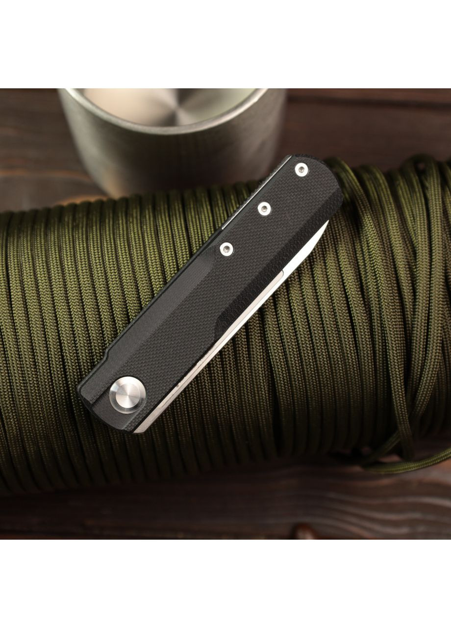 Нож складной G-Tanto | All black 7801BS Real Steel (361148891)