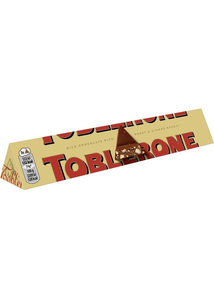 Шоколад молочный с медом и миндальной нугой 200 г Toblerone (370785939)