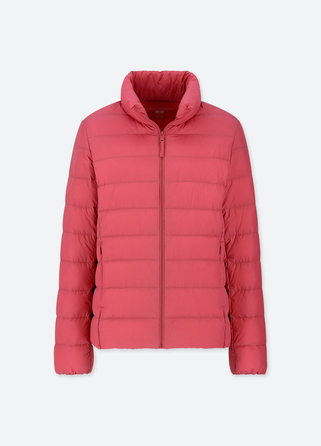 Темно-розовая демисезонная куртка демисезонная - женская куртка uq0323w Uniqlo