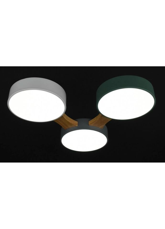 Люстра світлодіодна стельова LED світильник для квартири на стелю ледве 27781 Білий 5х50х50 см. Sunnysky (335975564)