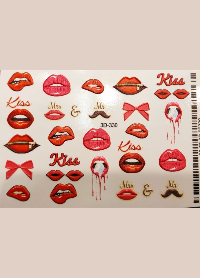 Слайдер 3D для дизайну на нігтях 330 Fashion Nails (299483595)