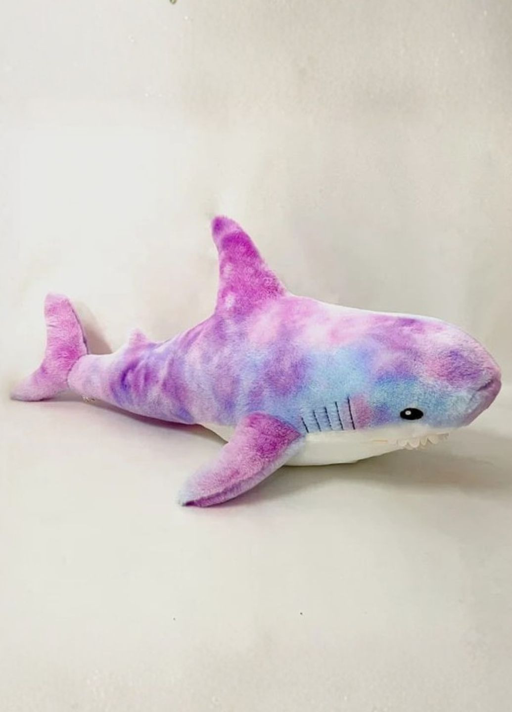 Плюшева акула пастель м'яка іграшка 60 см My Kigu (370850585)