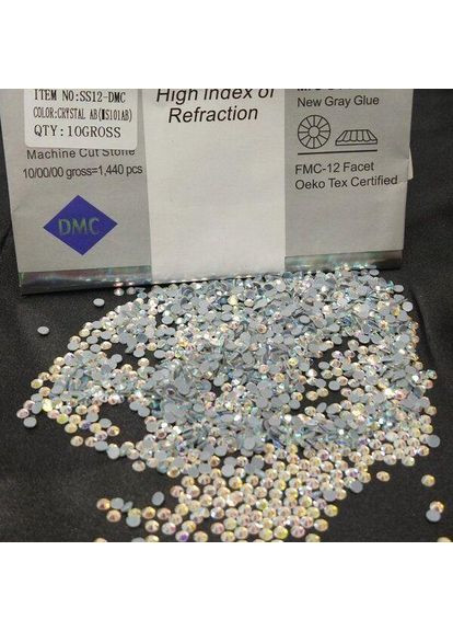 SS12 Термоклейные стразы (Китай) Col: Crystal AB DMC (352752255)