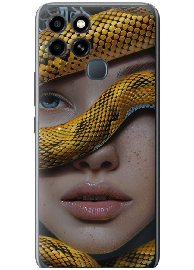 Силіконовий чохол 'Обійми змії' для Endorphone Infinix Smart 6 (289528850)