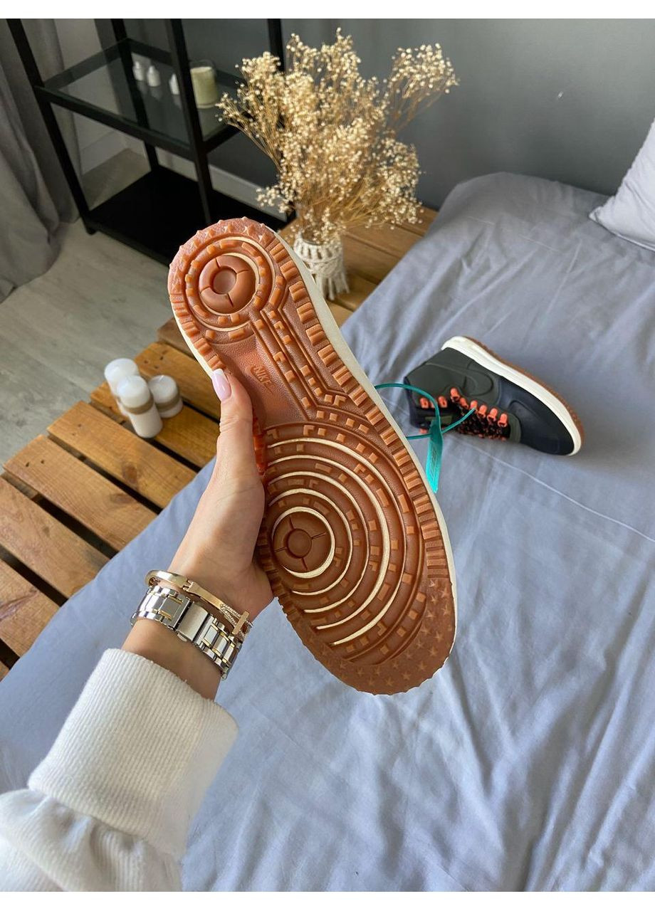 Черные демисезонные кроссовки мужские nike duckboot 18 black sequoia найк дакбут No Brand