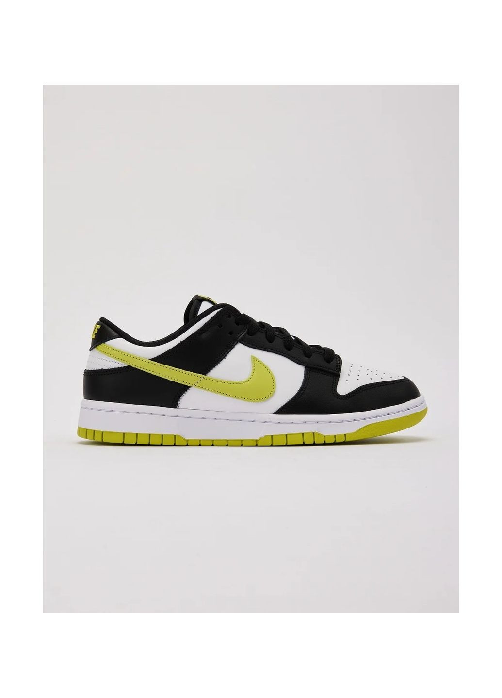 Чорні кросівки чоловічі dunk low retro black/white Nike