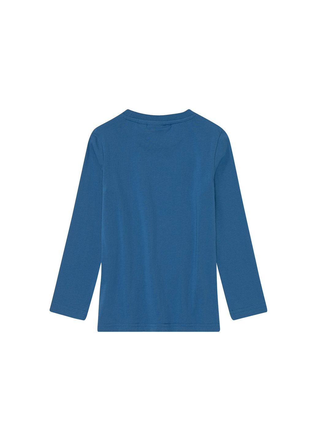 Синяя пижама (лонгслив и штаны) для мальчика 387276 Marvel