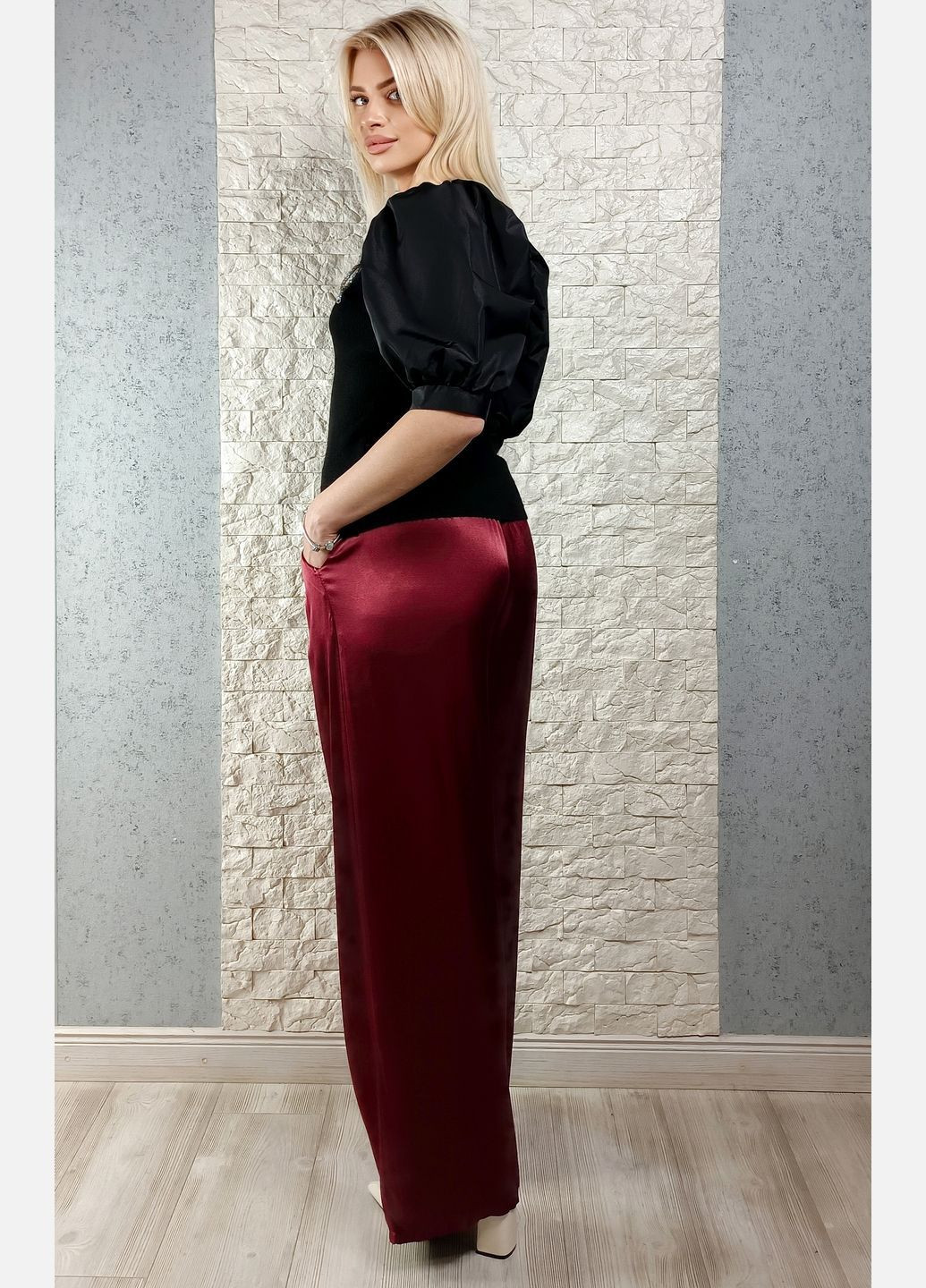 Брюки New Collection з віскозного шовку (366527326)