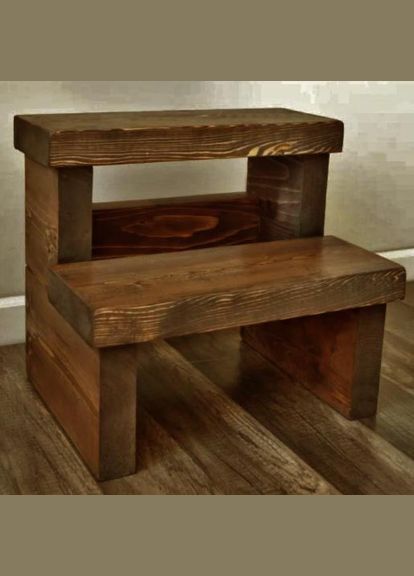 Лавка-сходинка з дерева Агвері капучино (ССТ-007109) No Brand (327845430)