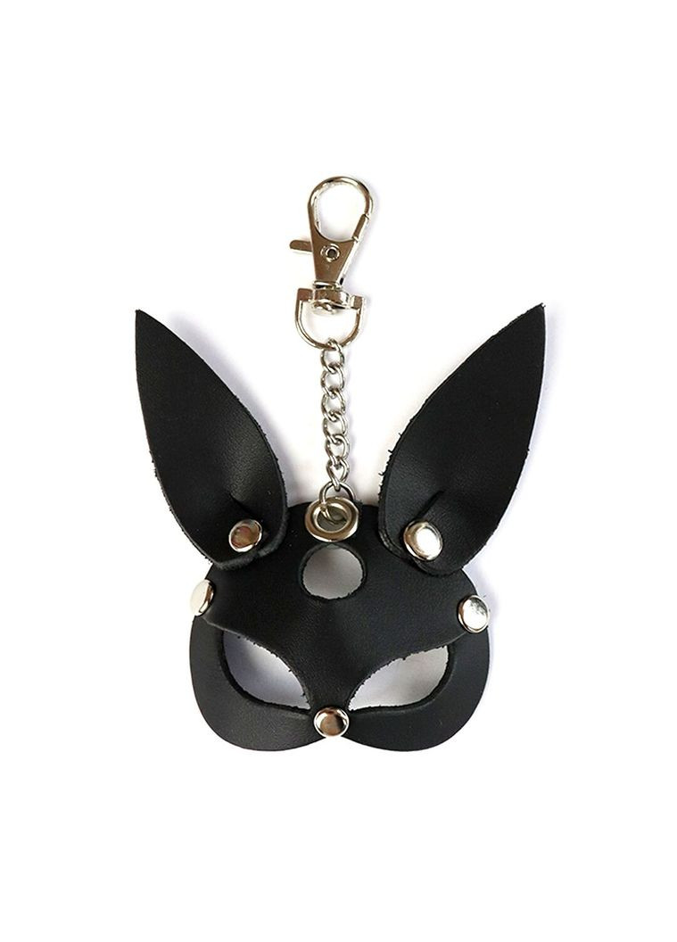 Брелок на карабіні для ключів Bunny, чорний Art of Sex (335387716)