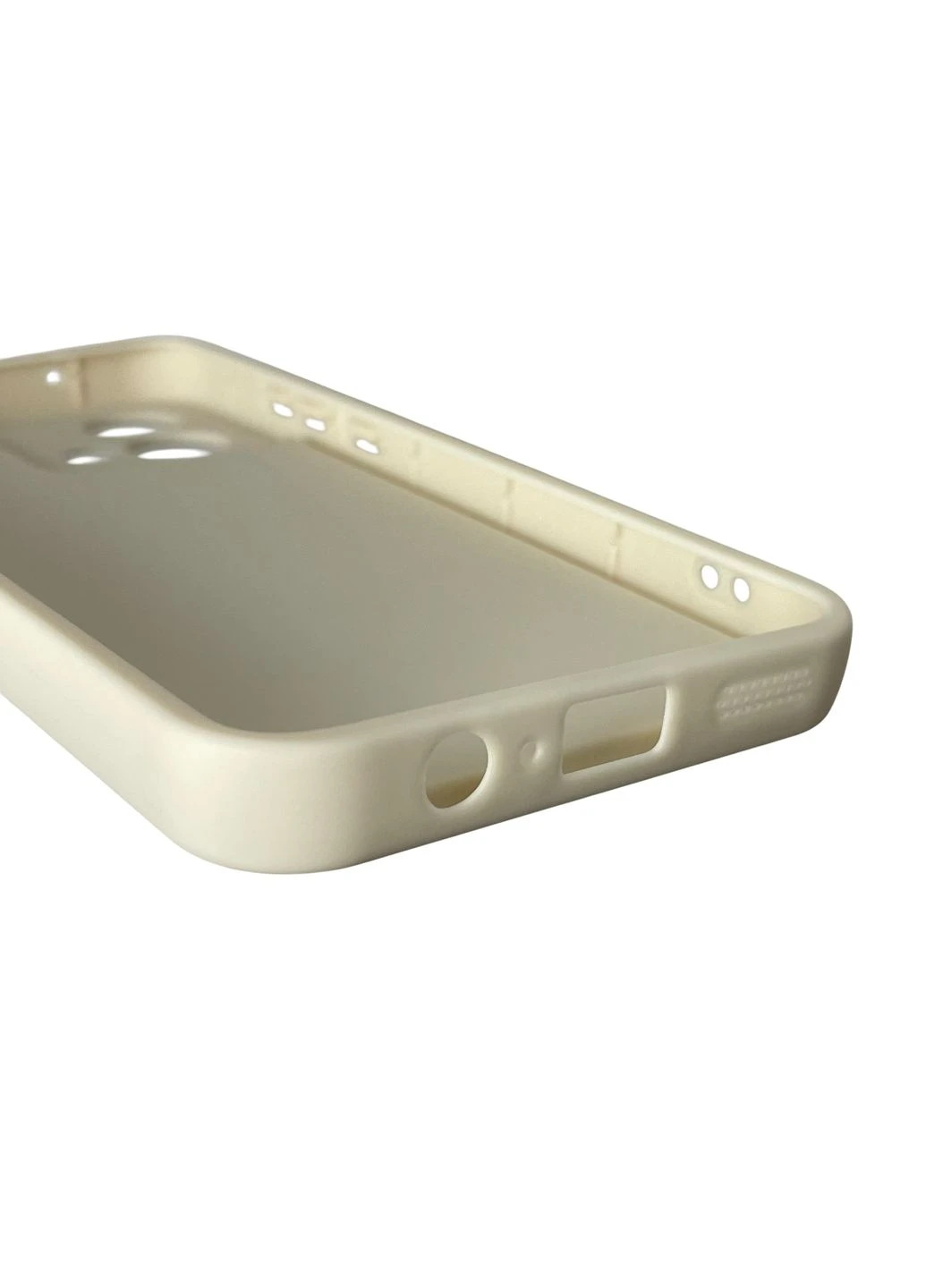 Чохол силіконовий Soft Touch з 3D принтом злого кота для Moto G84 (PAYM0011RS) молочний (Повний захист камери) Motorola (378976542)
