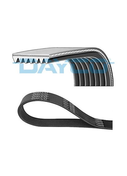 Ремень поликлин. (пр-во ) 7PK2711S Dayco (360496762)