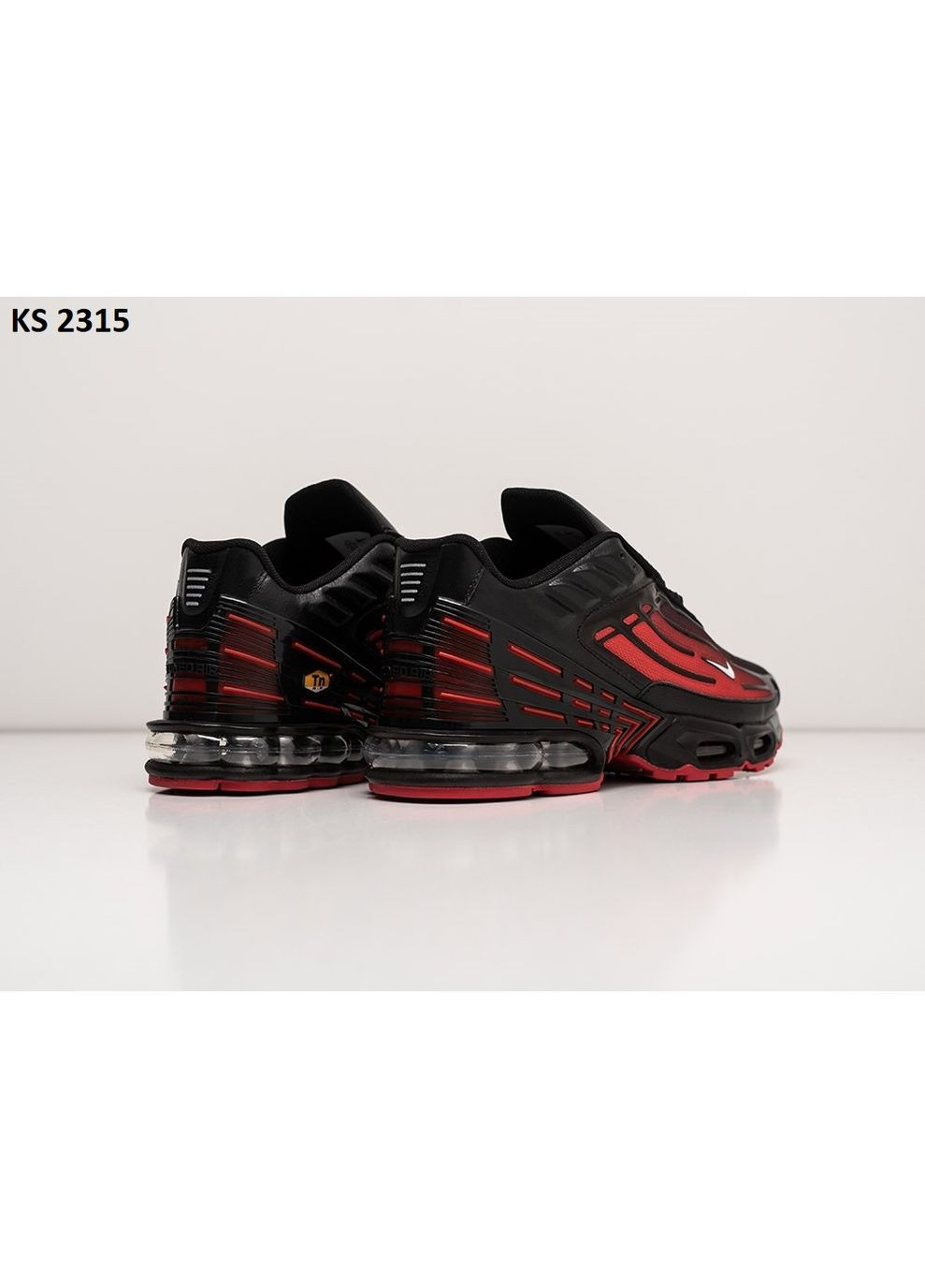 КРОСІВКИ ЖІНОЧІ NIKE AIR MAX PLUS III BLACK RED НАЙК АІР МАКС ТН ПЛЮС No Brand чорні демісезони (368887600)