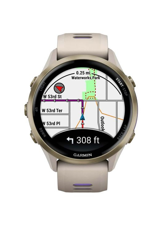 Смарт-годинник Forerunner 970 French Gray/Indigo Garmin (362305115)