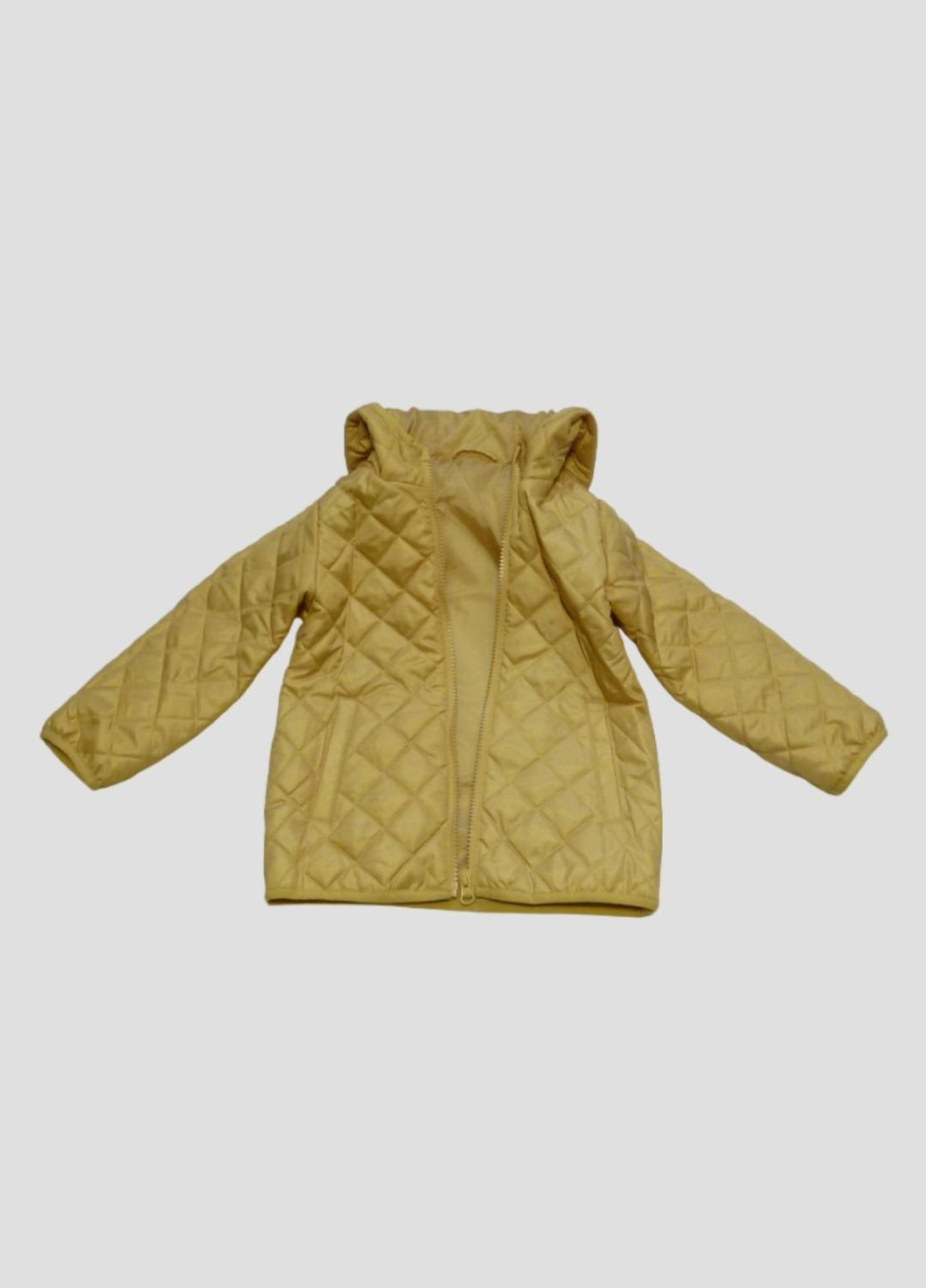 Молочна демісезонна куртка-дощовик 3 в 1 (дощовик+вітровка+демісезонна) з принтом долматинець, 98-104 см, 3-4 р George