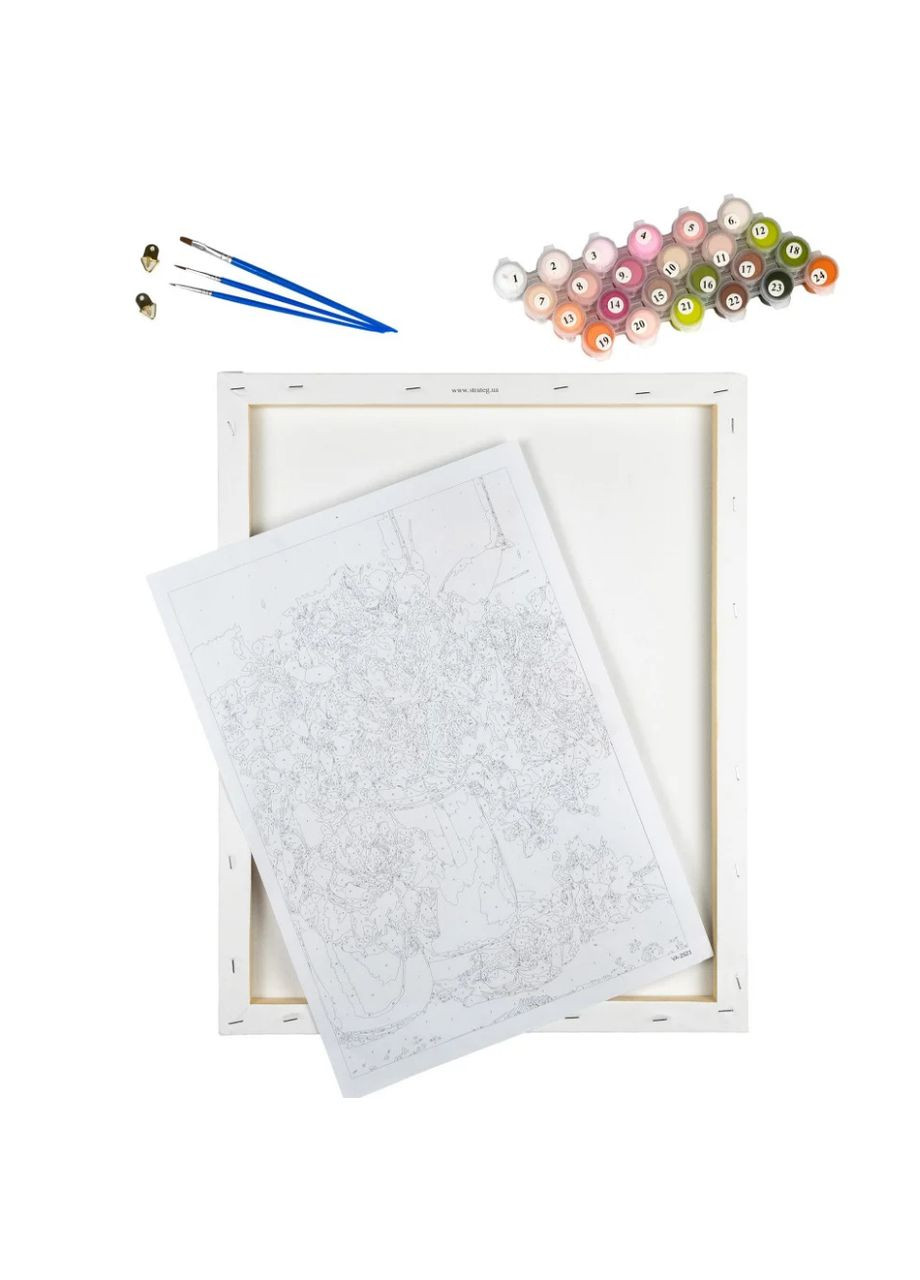 Картина за номерами Небезпечна Харлі 40х50 см GS531 ( ) Strateg (328945437)