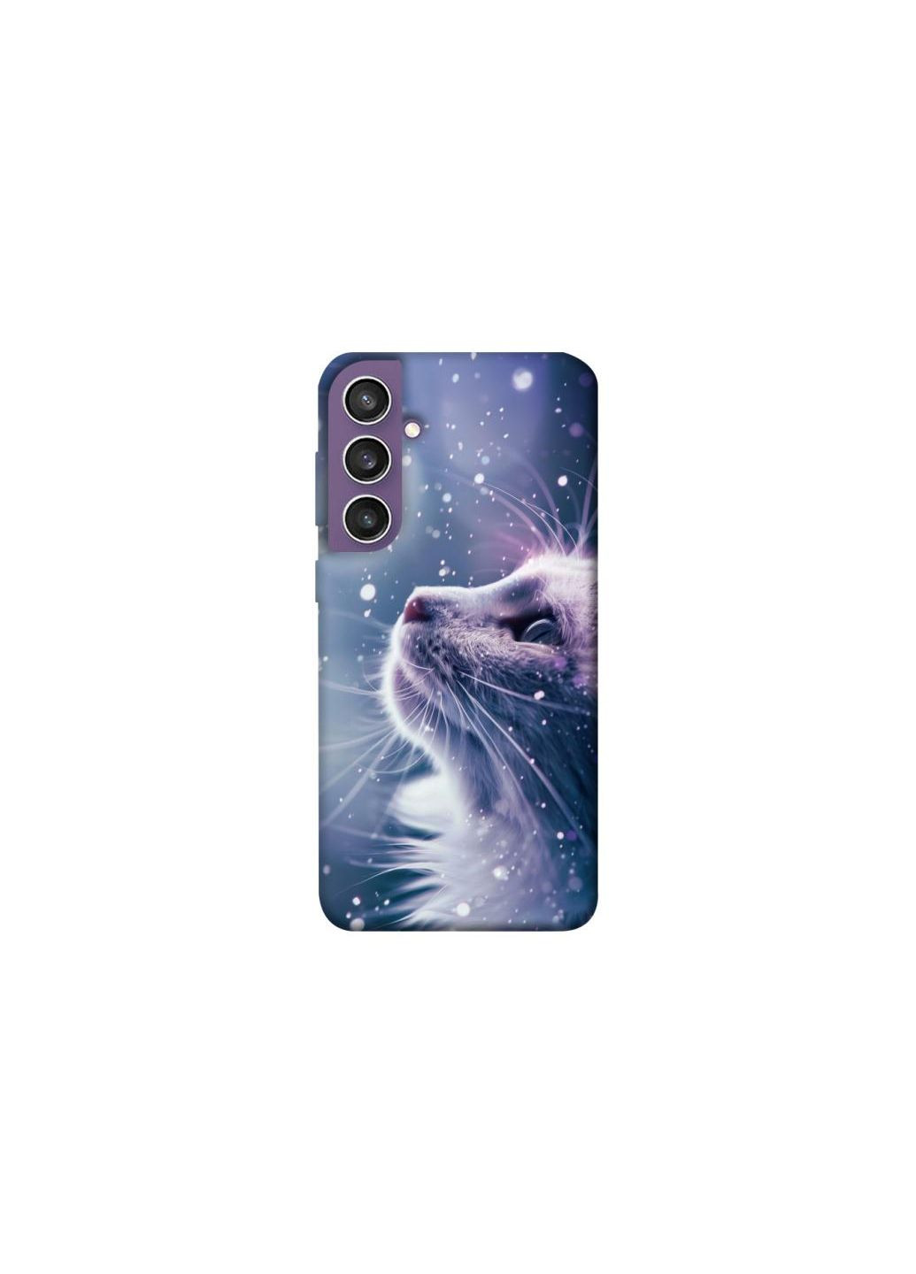 Чохол на Samsung Galaxy S23 FE Snow cat Frontalka (346497240)