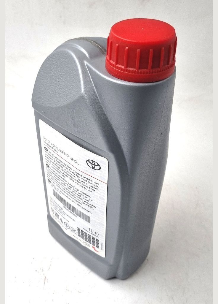 Оригинальная синтетическая моторная смазка Тойота 5W-40 08880-80836 1л Toyota (345737615)
