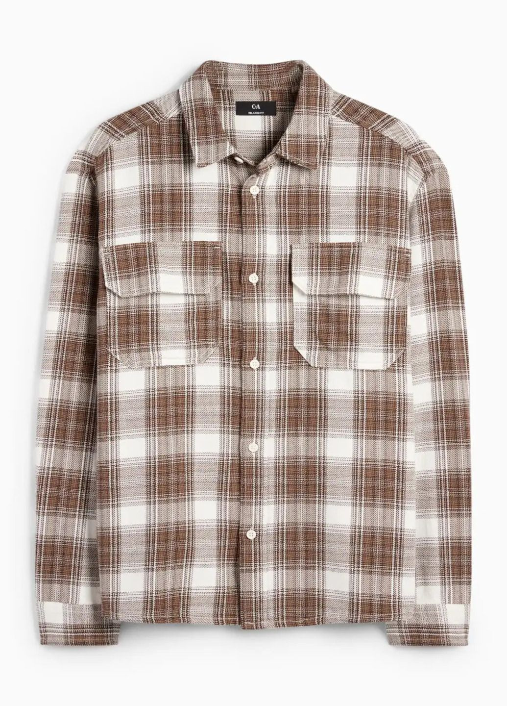 Цветная рубашка в клетку C&A