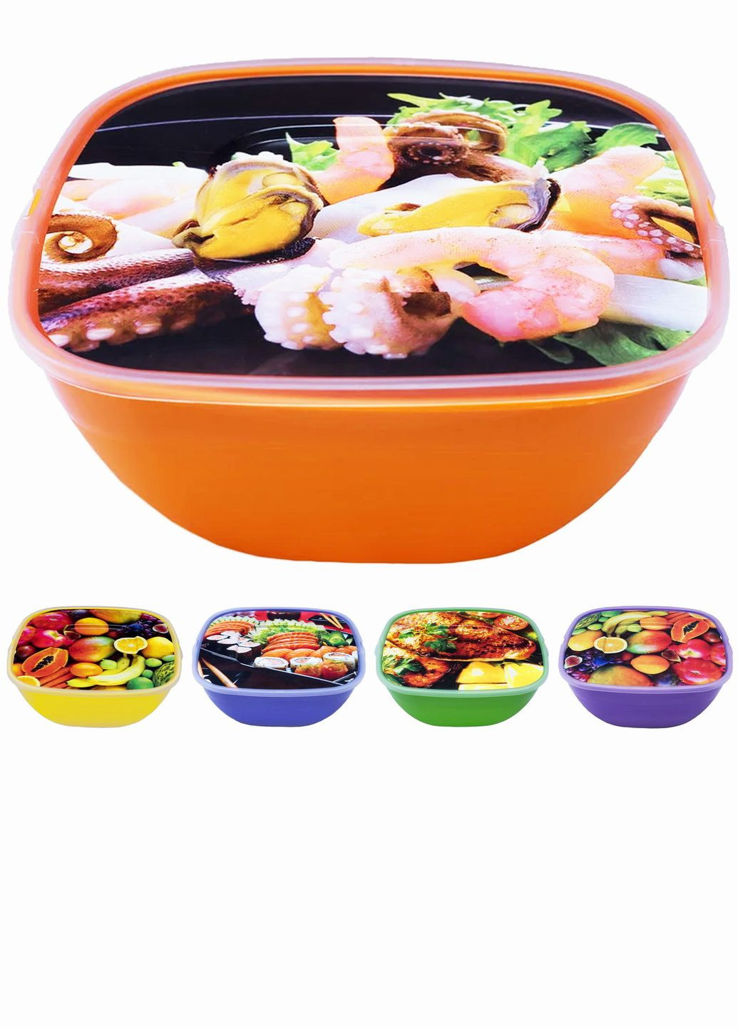 Миска с крышкой 0,5л продовольствие Весна No Brand (331902878)