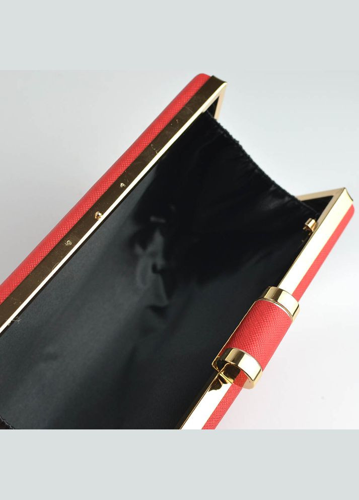 Червона вечірня маленька сумочка клатч бокс на ланцюжку No Brand (305833998)