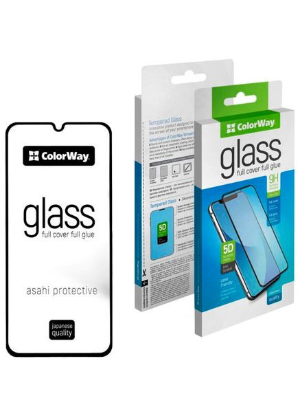 Защитное стекло 9H FC Glue Samsung Galaxy M34 Black (CWGSFGSGM346-BK) Colorway (316696244)