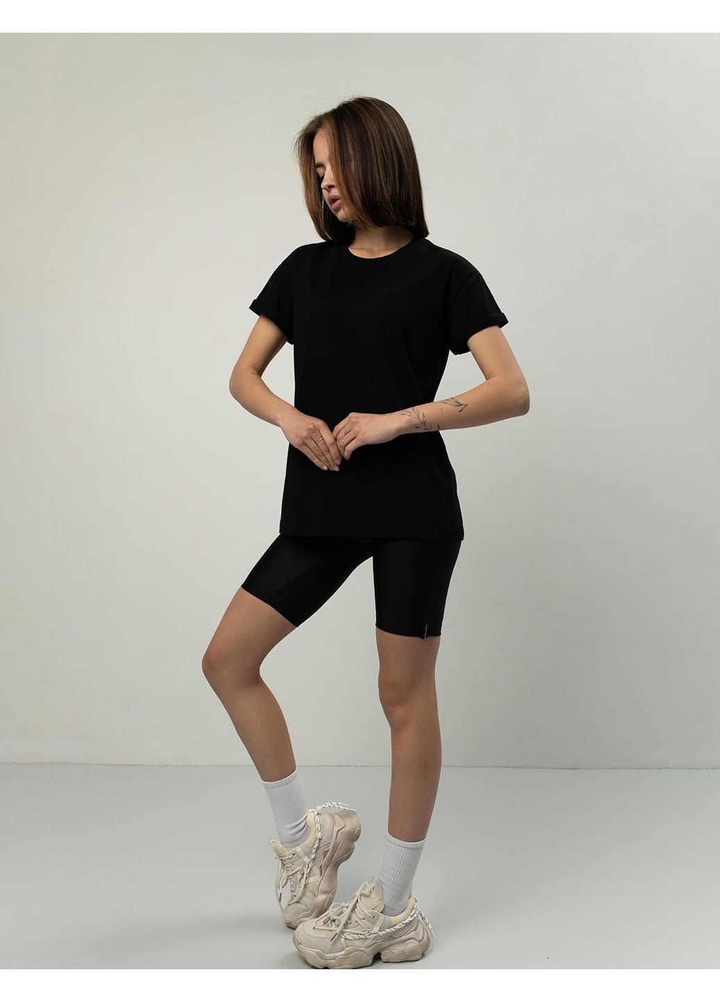 Унисекс футболка коттон з підшитим рукавом (001140PBELS) Casual Trend №114Р - (358935207)